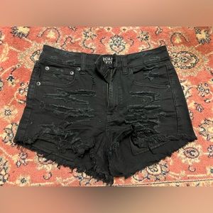 American Eagle Distressed Jean Shorts Size 2
